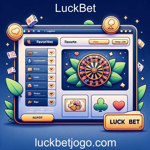Descubra a Nova Categoria de 'Favoritos' no LuckBet: Personalização e Acesso Rápido aos Seus Jogos Prediletos